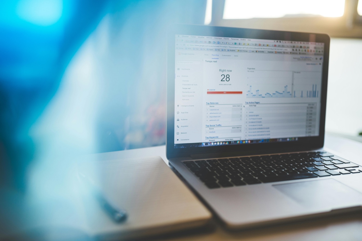 Rankings und Analytics im Blick